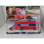 Hot Wheels 1:64 Nissan 300 ZX GTS 1994 on Euro Hauler Truck